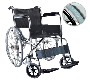 Silla de ruedas moderna mejorando la movilidad y calidad de vida