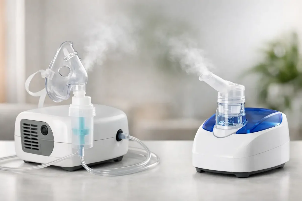 Nebulizador compresor vs ultrasonico