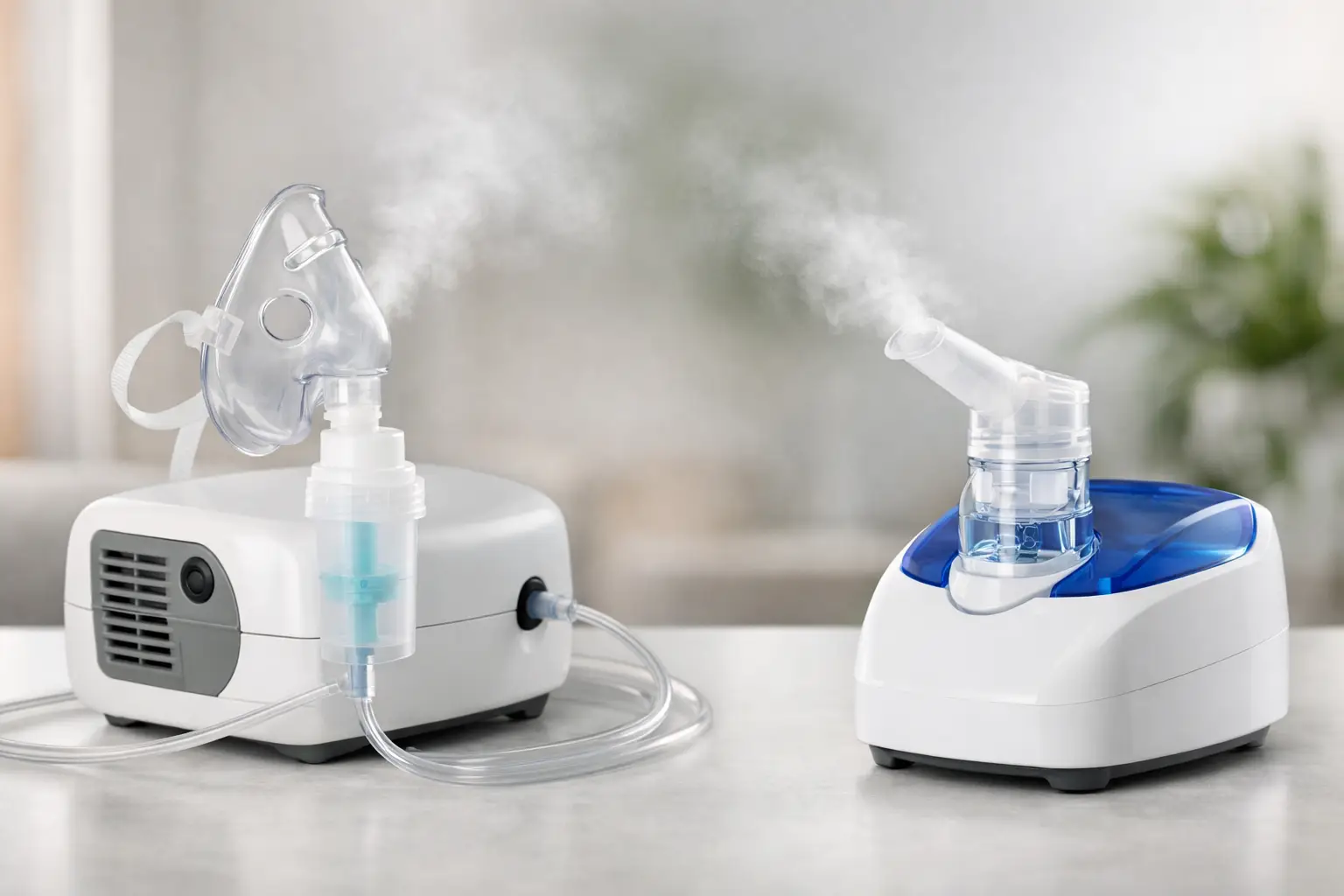 Nebulizador compresor vs ultrasonico